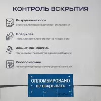 Саморазрушающиеся наклейки